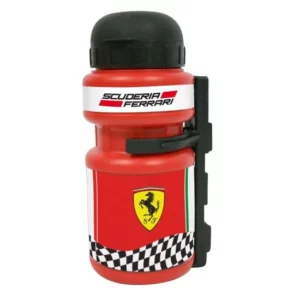 Gourde rouge Ferrari, cadeau exclusif offert aux hôtes du gîte Pole Position sur le thème automobile