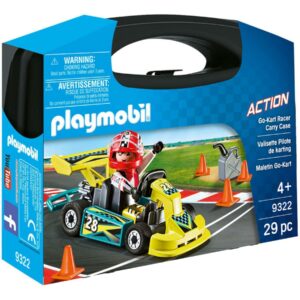 Valisette de pilote de karting Playmobil offerte en cadeau aux hôtes du gîte Pole Position